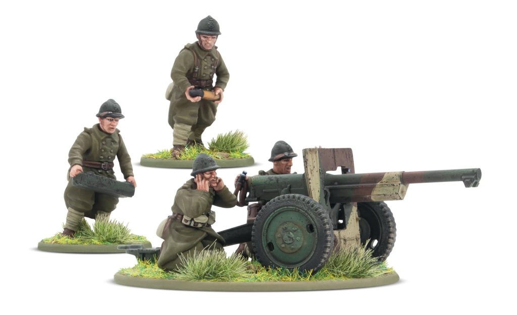 French Army 75mm Light Artillery - Bolt Action