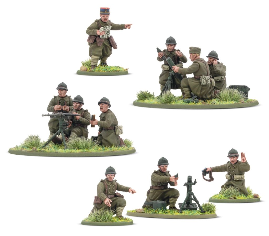 French Army heavy Weapons Platoon - Bolt Action