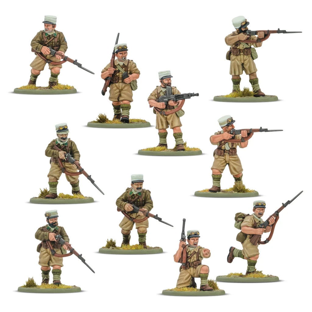 French Foreign Legion Infantry Platoon #1 - Bolt Action