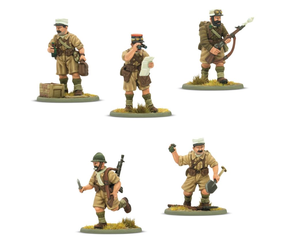 French Foreign Legion Infantry Platoon #2 - Bolt Action
