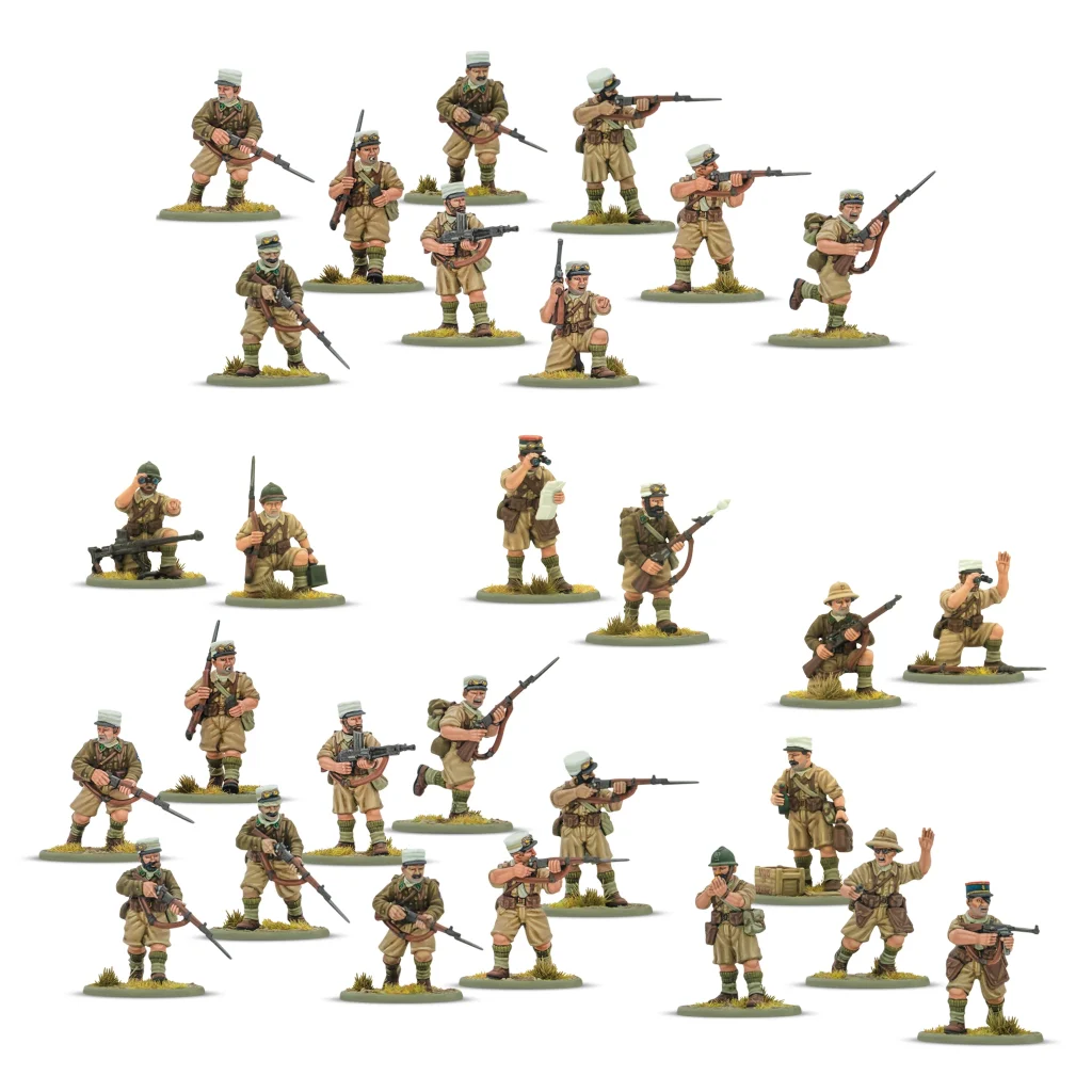 French Foreign Legion Infantry Platoon - Bolt Action