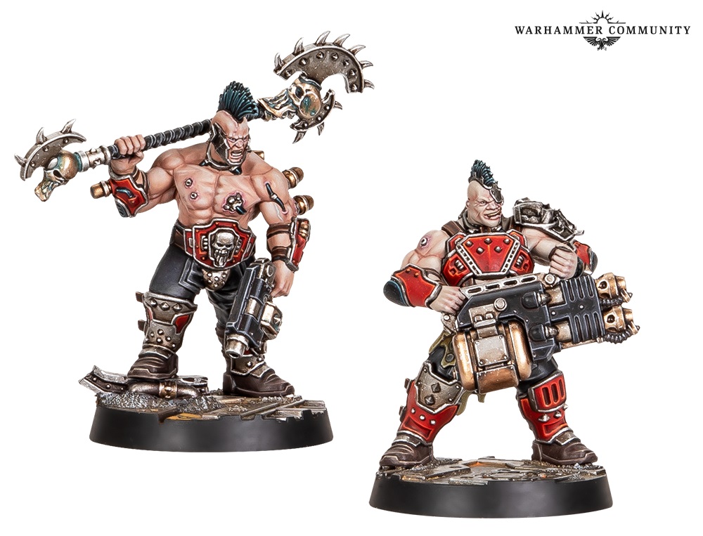 Goliath Forge Tyrant & Forge Boss - Necromunda