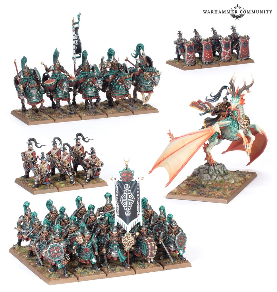 Grand Cathay Battle March Army - Warhammer The Old World