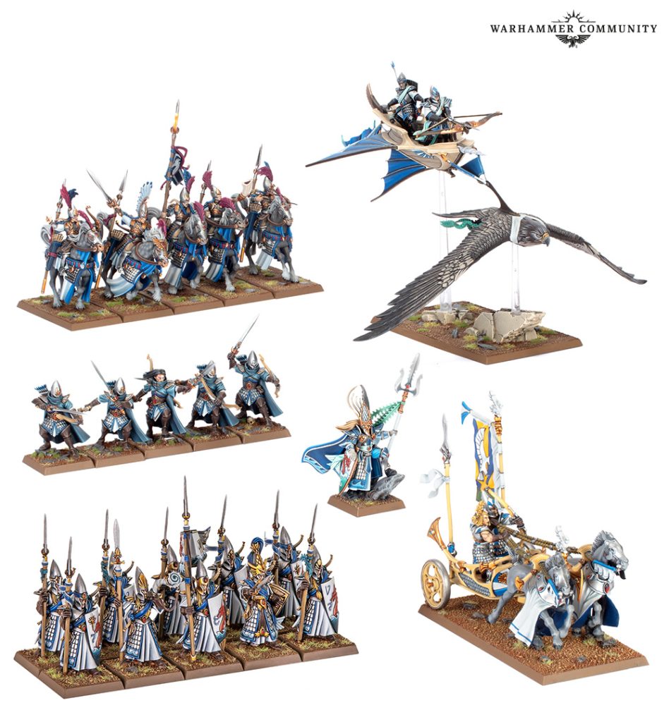 High Elf RealmsBattle March Army - Warhammer The Old World N