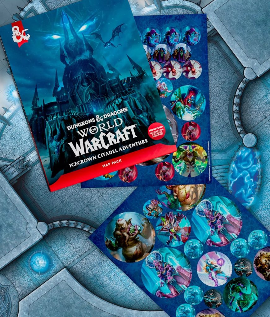 Icecrown Citadel Adventure Map Pack - Dungeons & Dragons