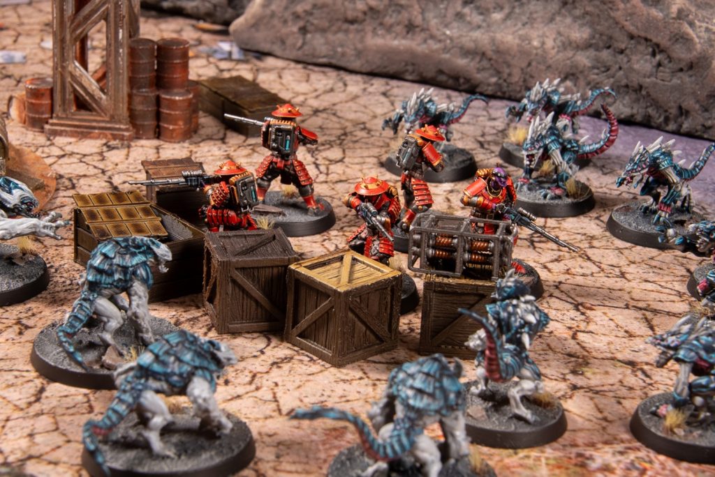 Jade & Claw Battle - Grimdark Future
