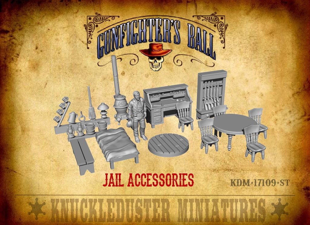 Jail Accessories - Knuckleduster Miniatures