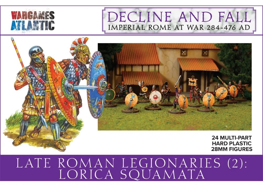 Late Roman Legionaries 2 Lorica Squamata - Wargames Atlantic