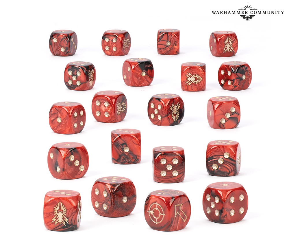 Legio Custodes Dice - Warhammer The Horus Heresy