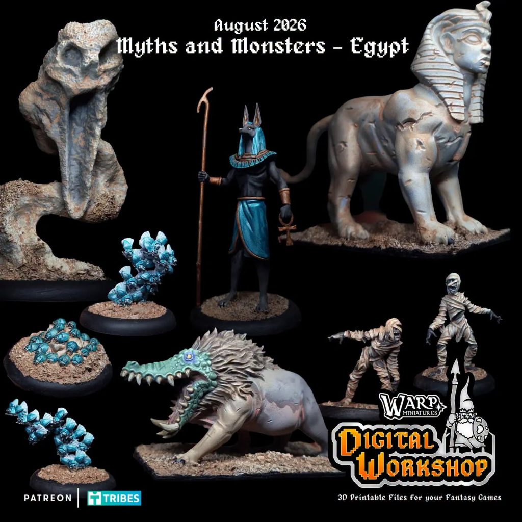 Myths and Monsters - Egypt - Warp Miniatures