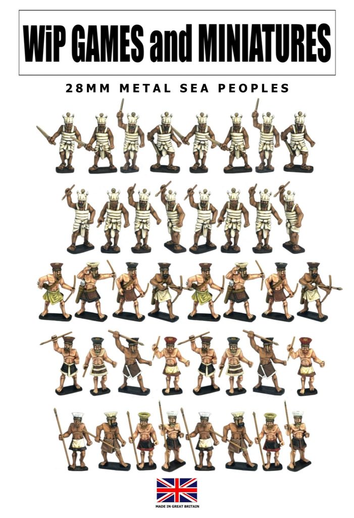 New Sea Peoples Miniatures - WiP Games and Miniatures