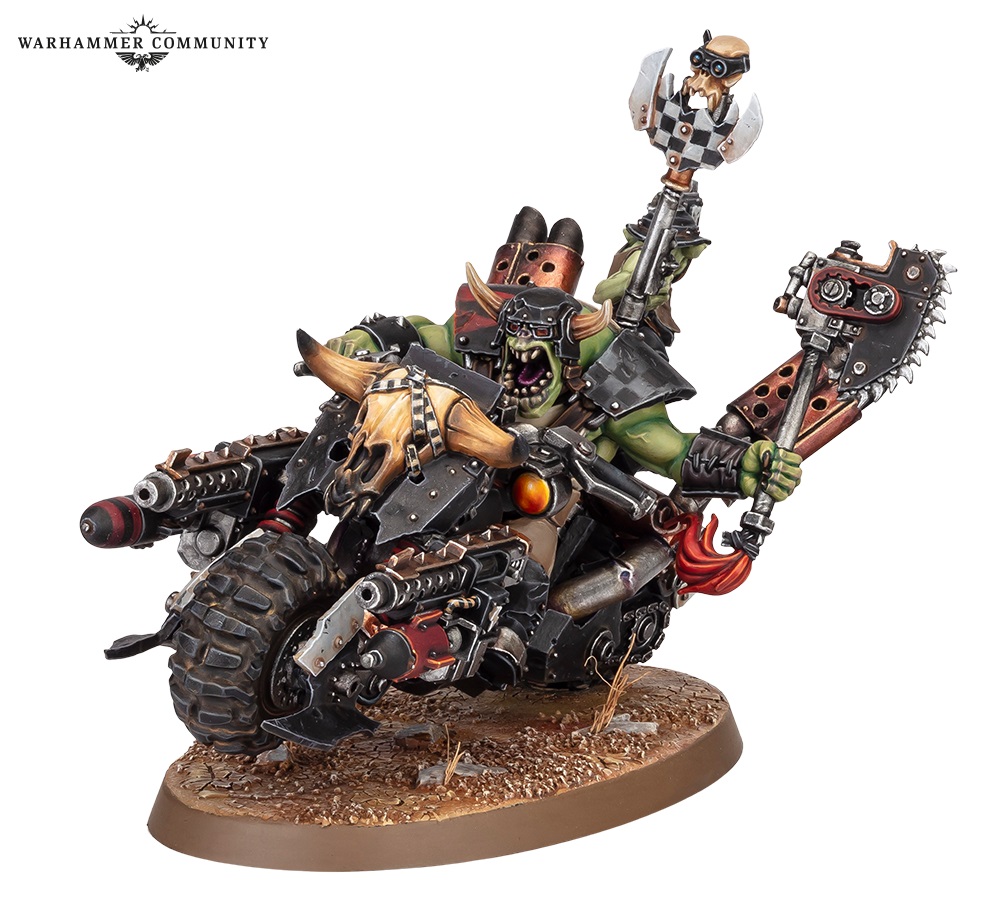 Ork Warbike #1 - Warhammer 40K
