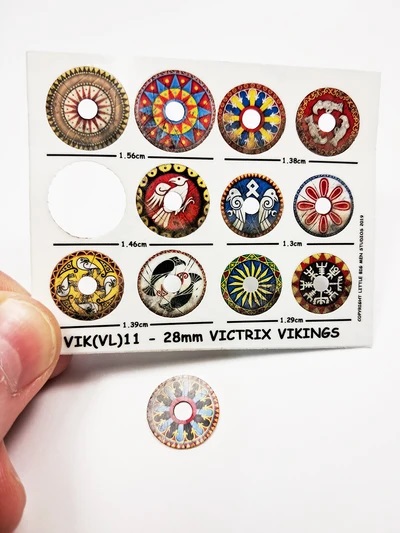 Pre-Cut Viking Shields - Victrix Miniatures