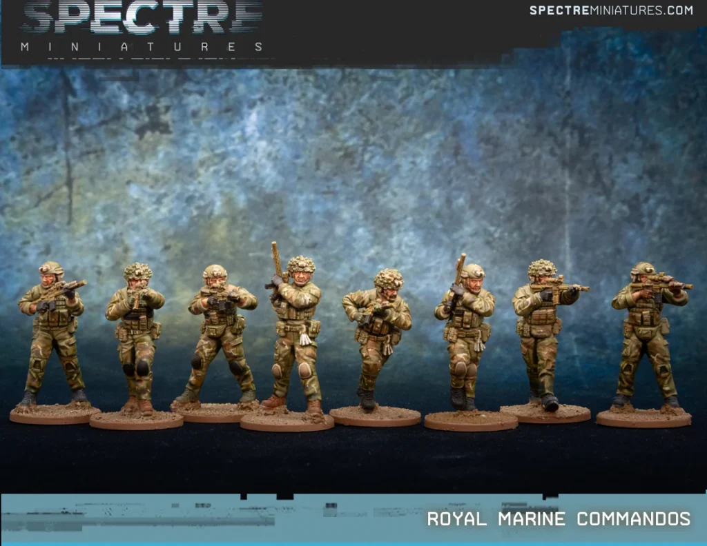 Royal Marine Commandos - Spectre Miniatures