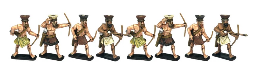 Sea Peoples Archers - WiP Games and Miniatures