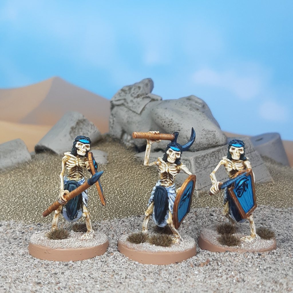 Silver Bayonet Skeletons #1 by scribbs