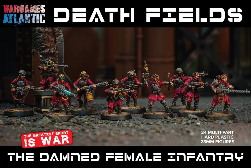 The Damned Female Infantry - Wargames Atlantic
