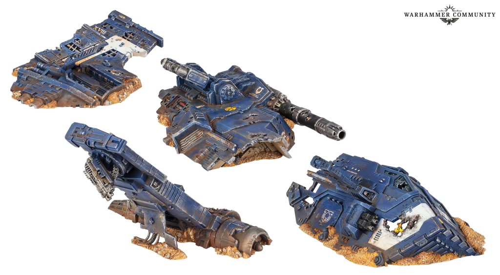 Thunderhawk Impact Site - Terrain - Warhammer 40K