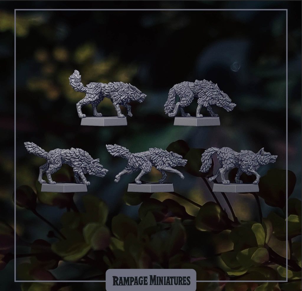 Wolves - Rampage Miniatures