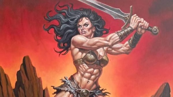 Brilliant Classic Barbarian Miniatures & Art On Kickstarter