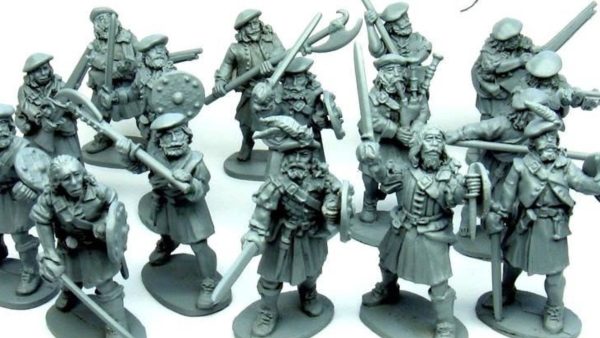 New 28mm Highlanders Join Bloody Miniatures’ Collection