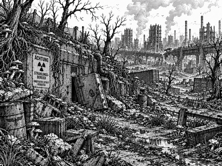 Ai generated image i used for reference. This considerably speeded up the progress, without it actually drawing it for me.