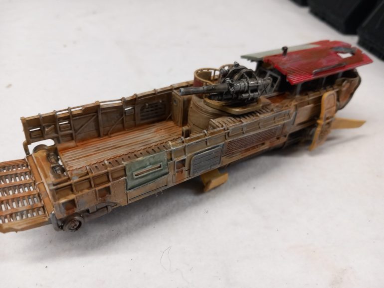 Stolen patrol ship