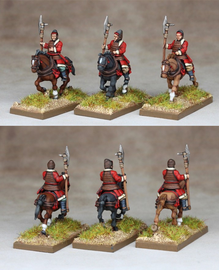 15mm Han Chinese Halberd Cavalry - Khurasan Miniatures