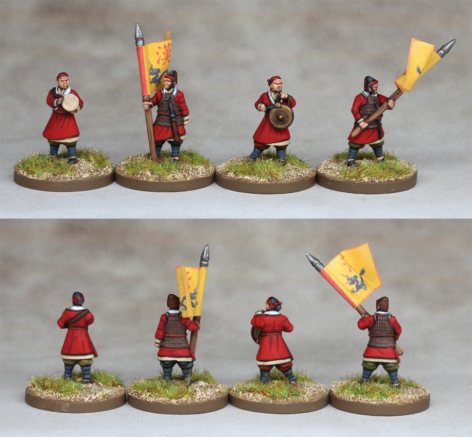 15mm Han Chinese Infantry Command - Khurasan Miniatures
