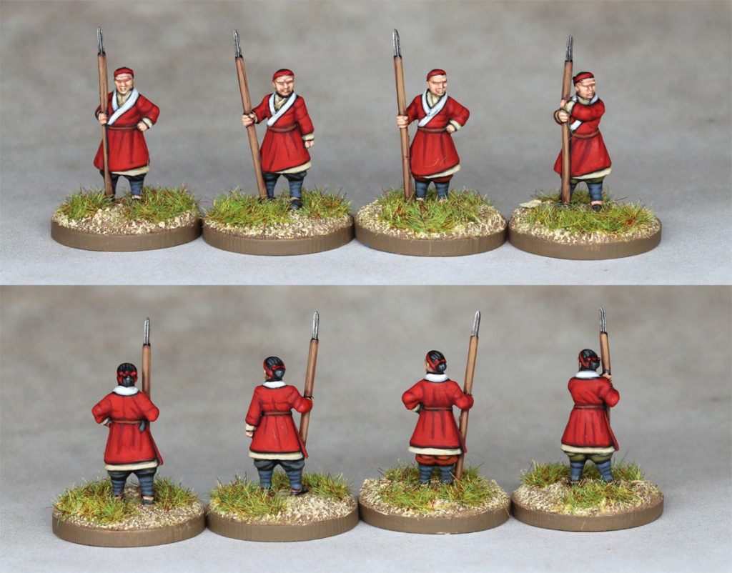 15mm Han Chinese Spearmen - Khurasan Miniatures
