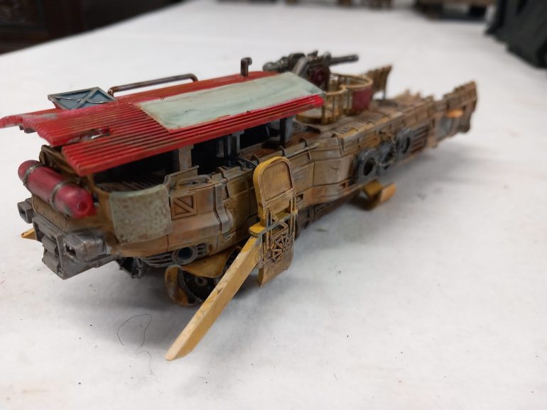 Stolen patrol ship