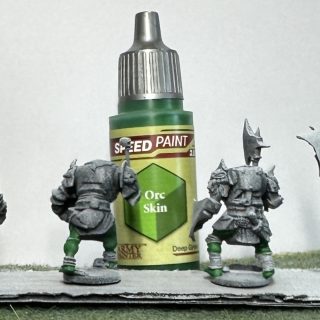 Painting Lots And Lots Of Orcs