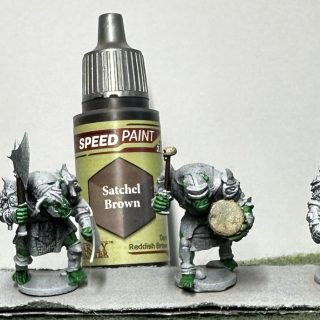 Painting Lots And Lots Of Orcs