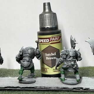 Painting Lots And Lots Of Orcs