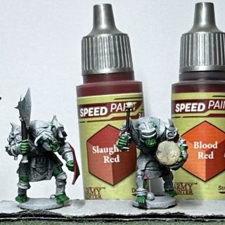 Painting Lots And Lots Of Orcs