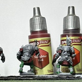 Painting Lots And Lots Of Orcs