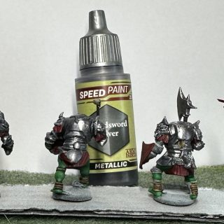 Painting Lots And Lots Of Orcs