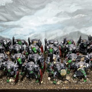 Painting Lots And Lots Of Orcs