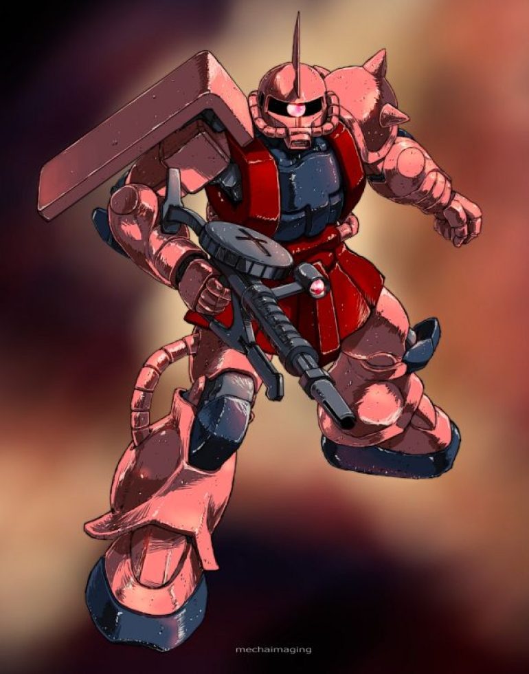 Zaku Painting Showcase