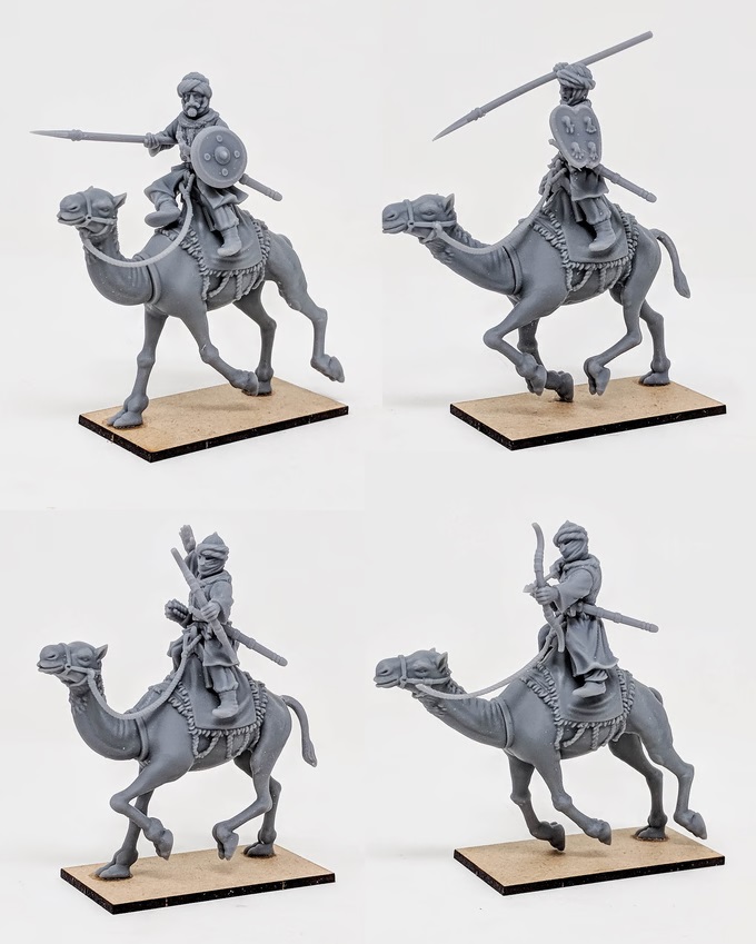 3D Printed Camel Rider Prototypes - FireForge Games