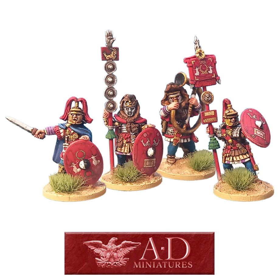 3rd Century Roman Legion Command - Footsore Miniatures