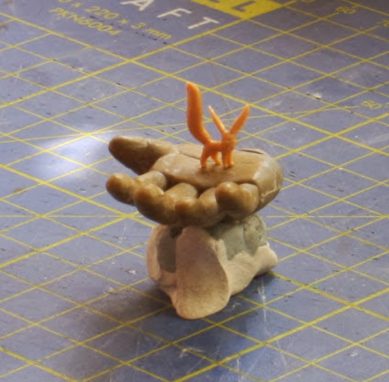 On some level, this little picachu-like creature ties the story together.