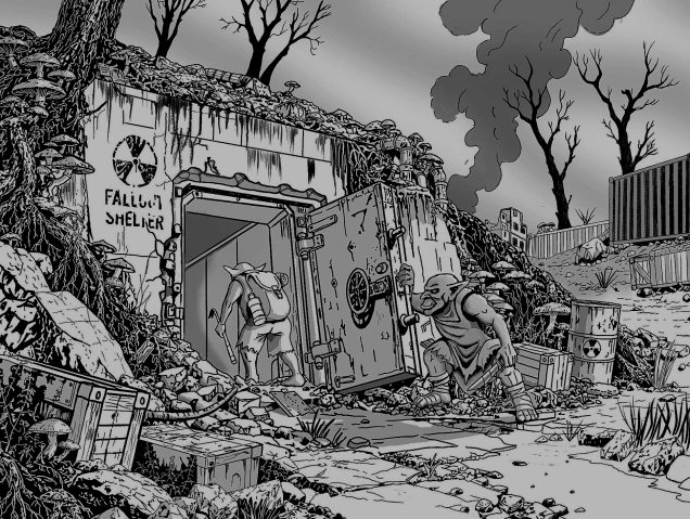 My artwork, done entirely in clip studio paint on my xp pen magic drawing pad. 