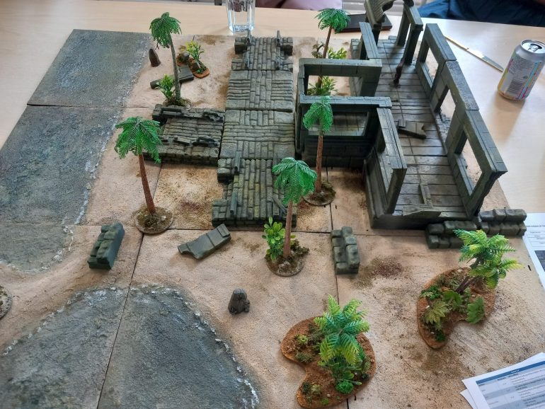 The lost island of milf where our explorers are following an old map to three spots which they have to explore in order.  Each is a magic stone which once touched opens a portal to who knows where