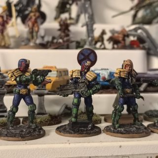 Minis painted in July and August