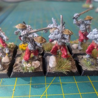 150 painted, 38 to go.