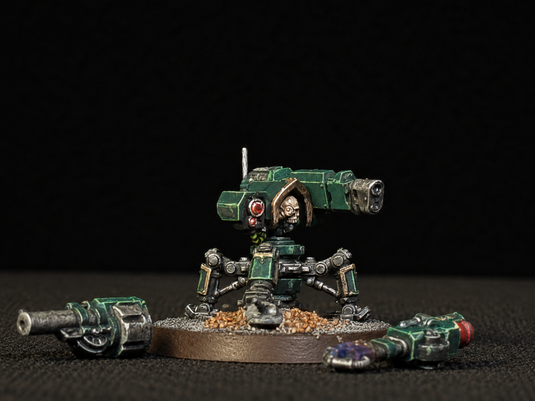 Servo Sentry - I could not choose a weapon so I magnetized them all :)