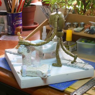 Working On The Base