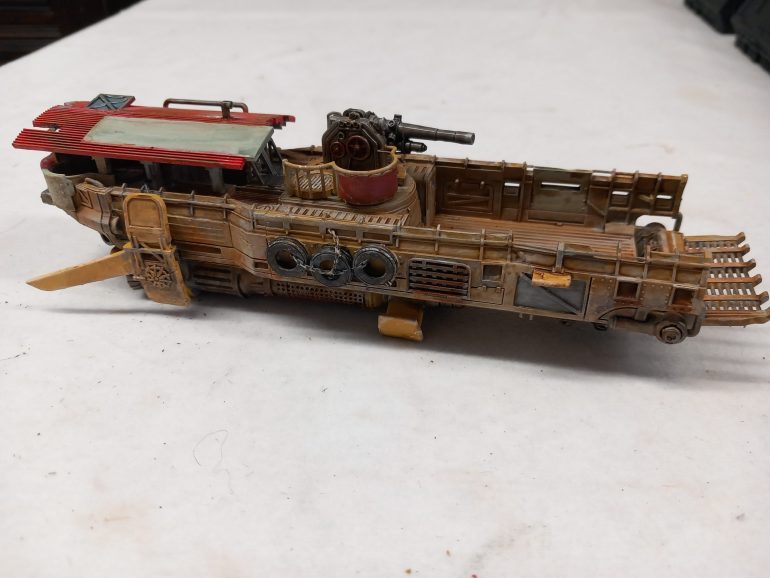 Stolen patrol ship