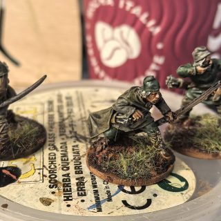 Minis painted in July and August